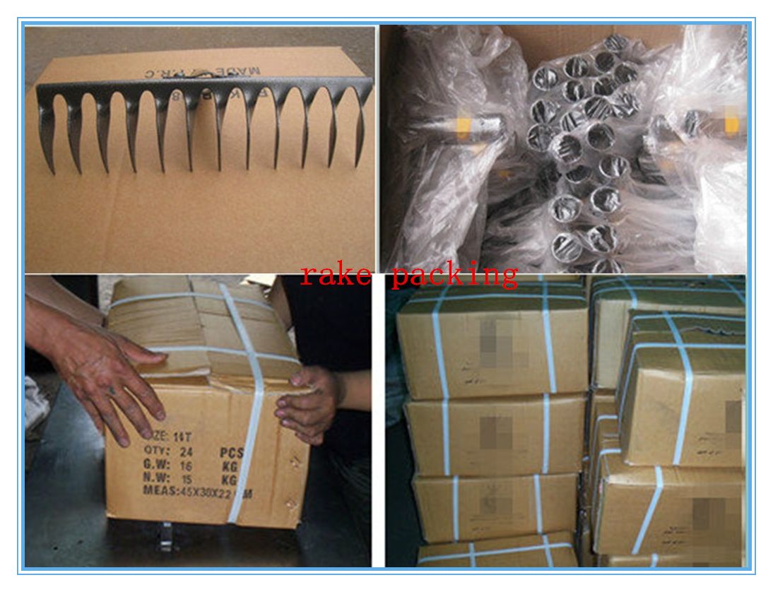 Gardening Tools Railway Steel Rake Head R108